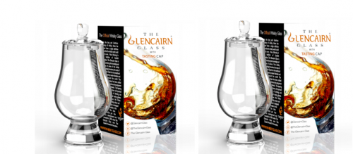 GLENCAIRN GLASS 2  glasses with lid
